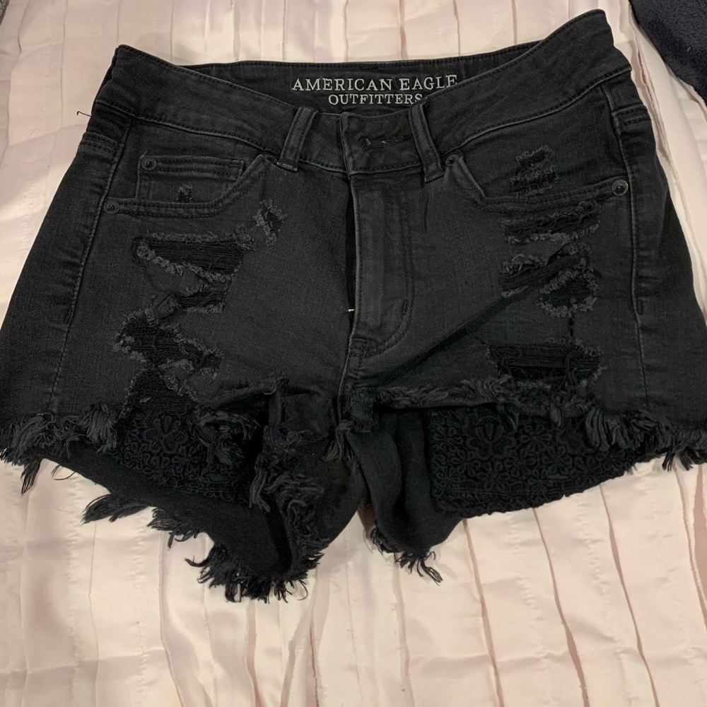 American Eagle High-Rise shorts